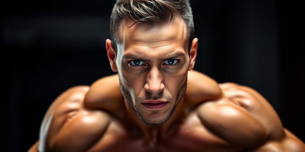 Chris.Topher 413 muscular body, captivating gaze.