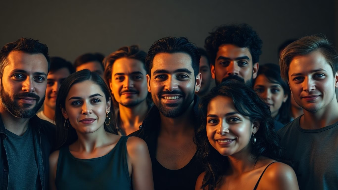 LGBTQ+ individuals showing resilience and community support.