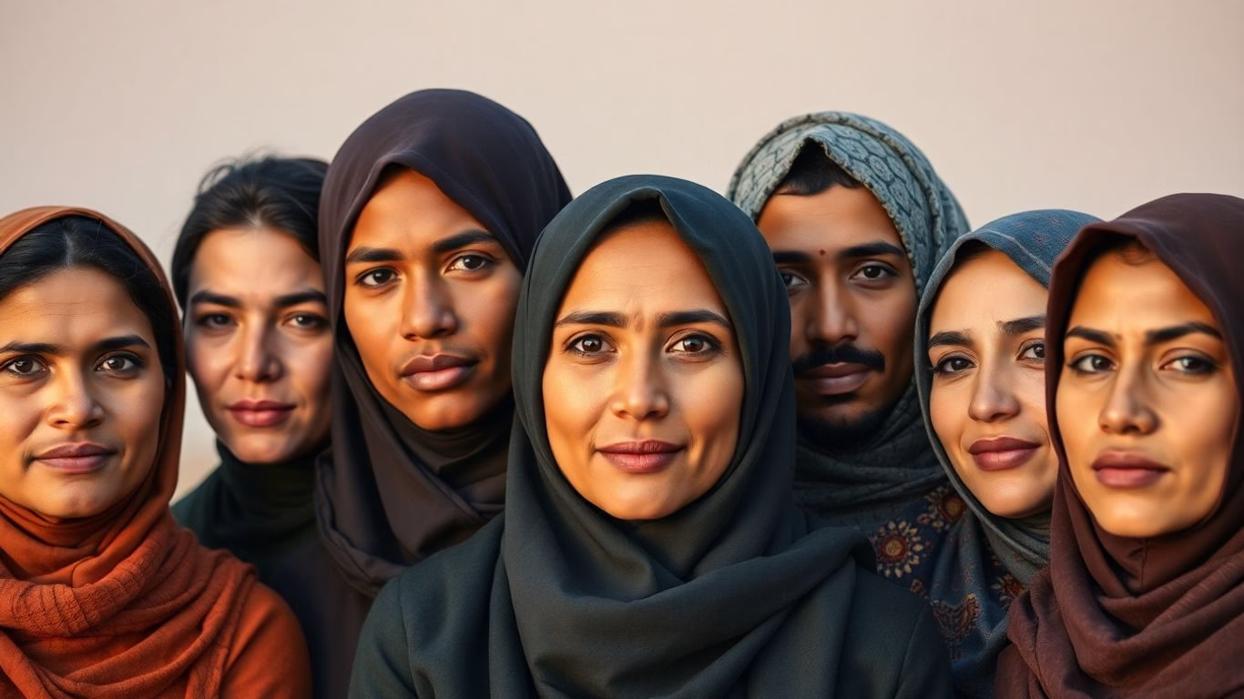 LGBTQ+ individuals from Muslim-majority countries showing resilience.